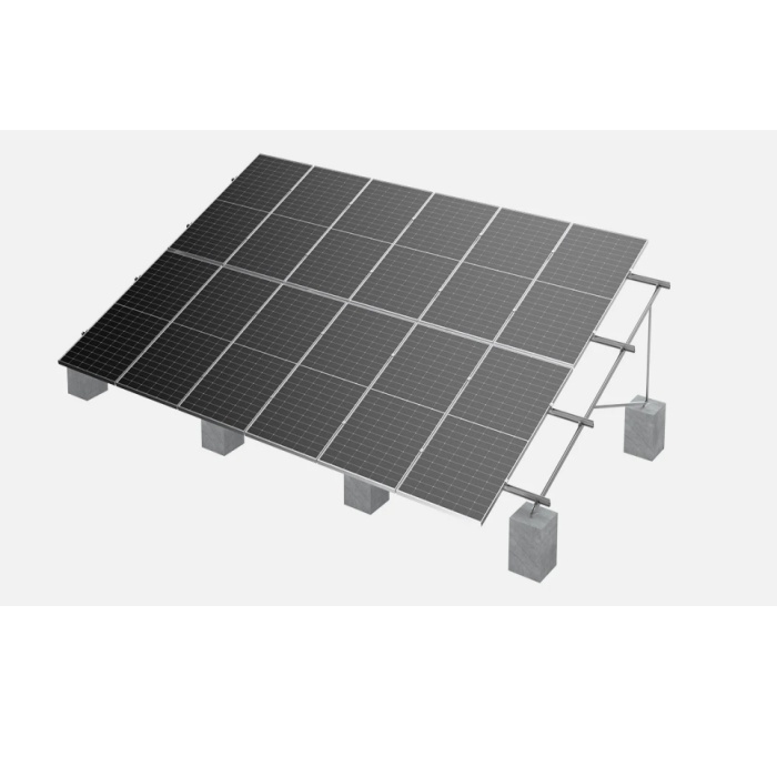 1 DOUBLE-ROW TRIPOD BASE-BEAM-FREE RMIV GROUND MOUNTING BRACKETS