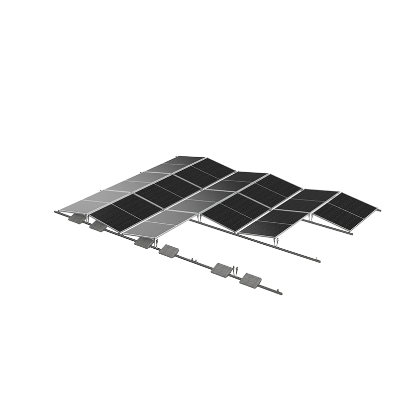 Ballasted Rack System BALLASTED ROOF SOLAR MOUNTING SYSTEM - EAST WEST / TWO-SIDE