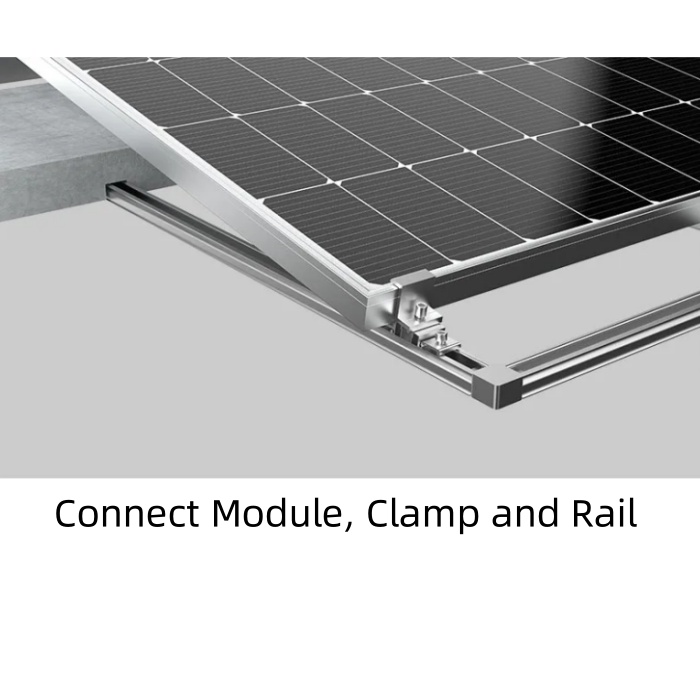 Ballasted Solar Mounting System (2) BALLASTED ROOF SOLAR PV MOUNTING SYSTEM - SINGLE SIDE