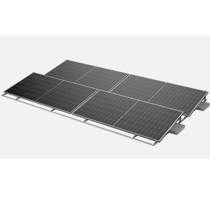 Ballasted Solar Mounting System (8) BALLASTED ROOF SOLAR PV MOUNTING SYSTEM - SINGLE SIDE