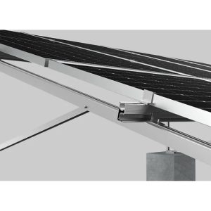 DOUBLE-ROW (3) DOUBLE-ROW TRIPOD BASE-BEAM-FREE RMIV GROUND MOUNTING BRACKETS